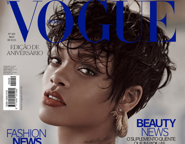 Rihanna, desnuda y en portada de Vogue Brasil