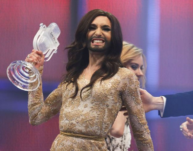 Conchita Wurst ganadora Eurovisión