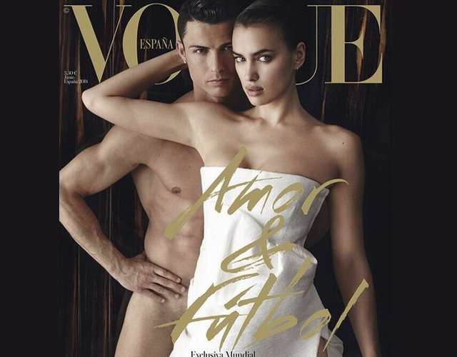 Cristiano Ronaldo, desnudo en 'Vogue' España