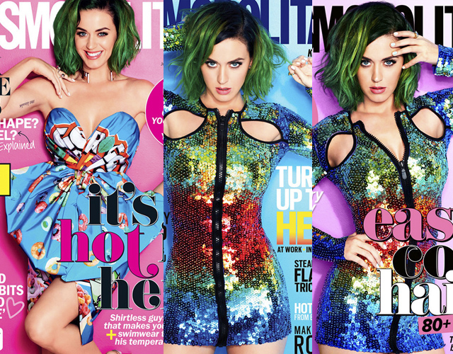 Katy Perry, portada simultánea de todas las ediciones de 'Cosmopolitan' del mundo