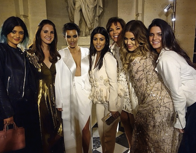 Lana del Rey actuó gratis en la boda de Kanye West y Kim Kardashian