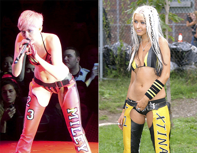 Miley Cyrus odia a Christina Aguilera y se niega a actuar en 'The Voice'