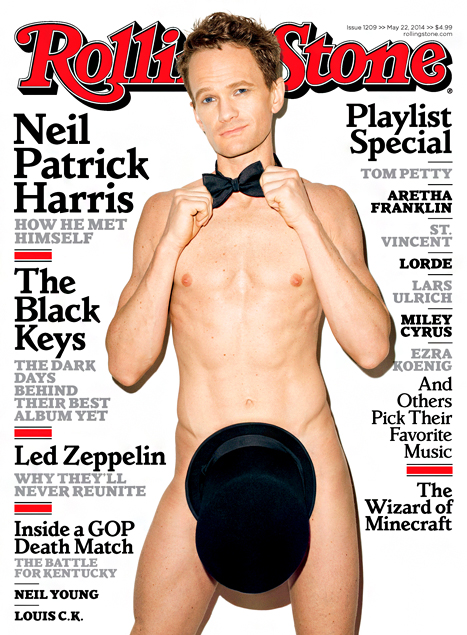 Neil Patrick Harris desnudo Rolling Stone