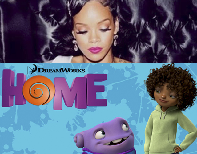 Rihanna ya ha grabado 12 canciones para la BSO de 'Home'