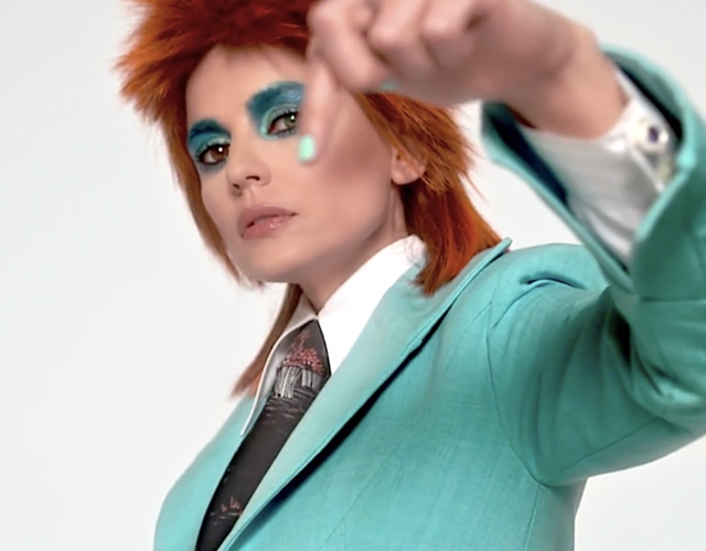 Elena Anaya se convierte en David Bowie por la mostra de cine LGBT FIRE!