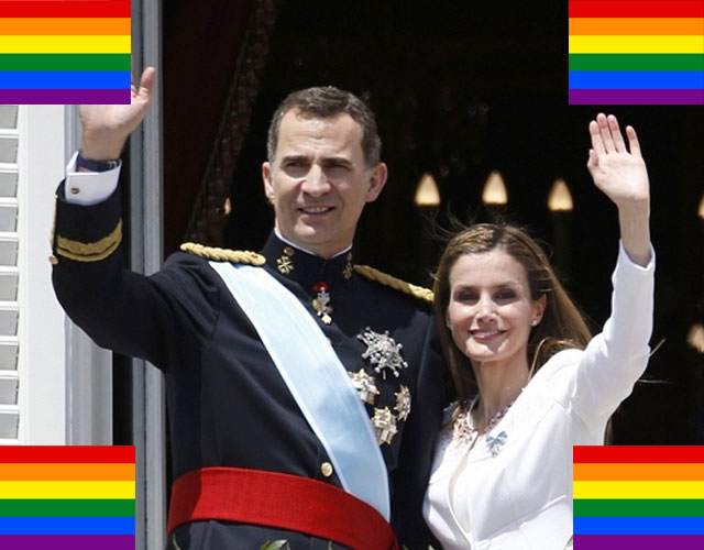 El rey Felipe VI y la reina Letizia recibirán al movimiento LGTB