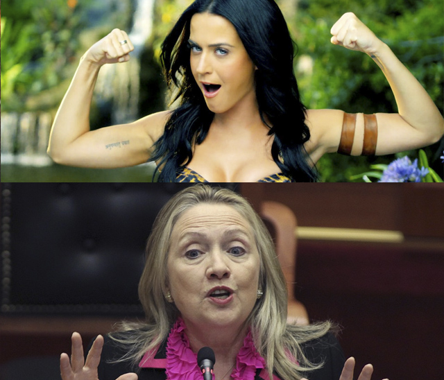 Katy Perry quiere escribir la canción para la campaña de Hillary Clinton