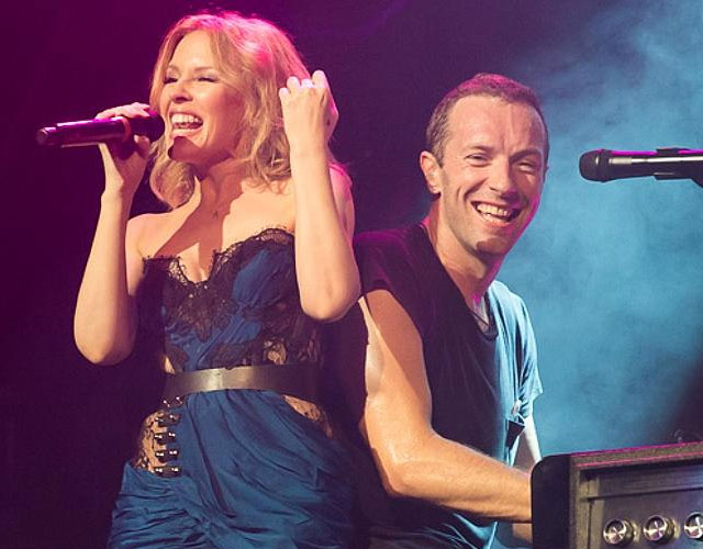 Kylie y Coldplay cantan juntos en Australia