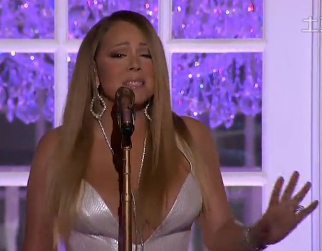 Concierto de Mariah Carey desde su casa presentando su nuevo disco