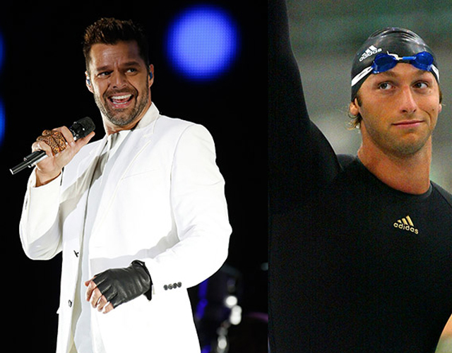 Ian Thorpe Ricky Martin novios