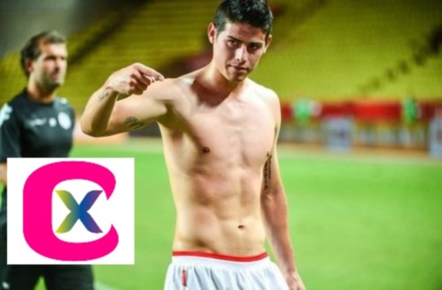 James Rodríguez sin camiseta