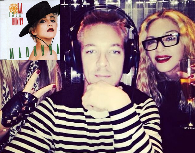 Madonna regraba 'La Isla Bonita' con Diplo