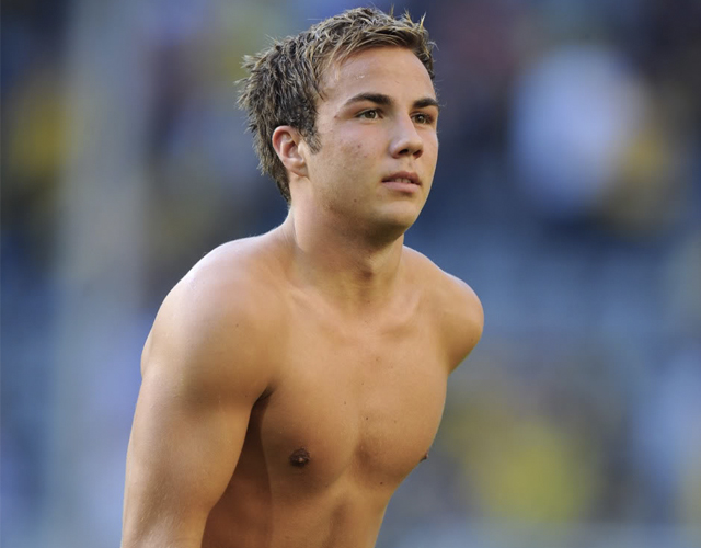 Las fotos de Mario Götze desnudo (o casi), autor del gol de Alemania en la final