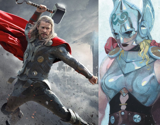 'Thor' cambia de sexo en los cómics de Marvel
