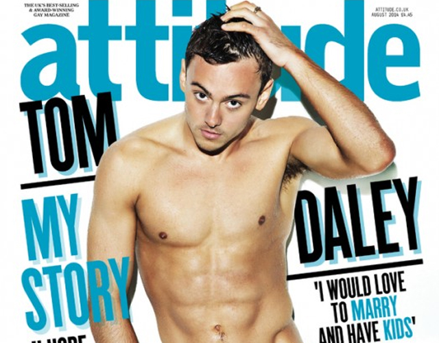 Tom Daley desnudo en 'Attitude' repitiendo como hombre más sexy del mundo