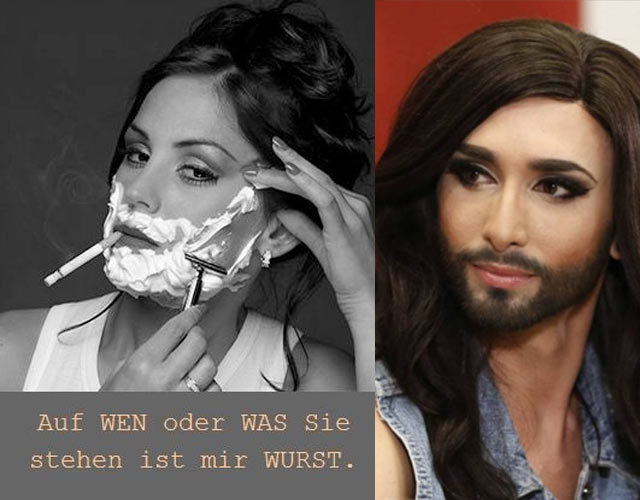 Conchita Wurst demanda a una web de citas gay por usar la imagen de una mujer barbuda
