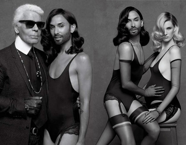 Conchita Wurst Karl Lagerfeld