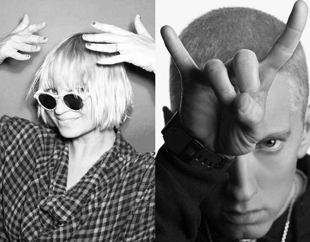 Sia canta con Eminem en su nuevo single 'Guts Over Fear'