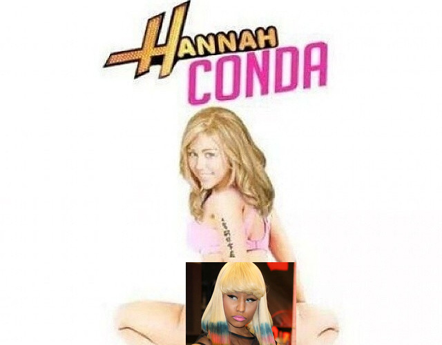 Miley Cyrus parodia la portada de 'Anaconda' de Nicki Minaj