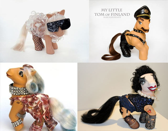 Figuritas de 'Mi Pequeño Pony' como Madonna, Lady Gaga y otros iconos gays