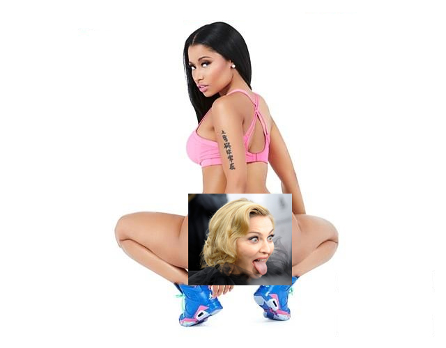 Nicki Minaj dice que Madonna fue su inspiración para la portada de 'Anaconda'