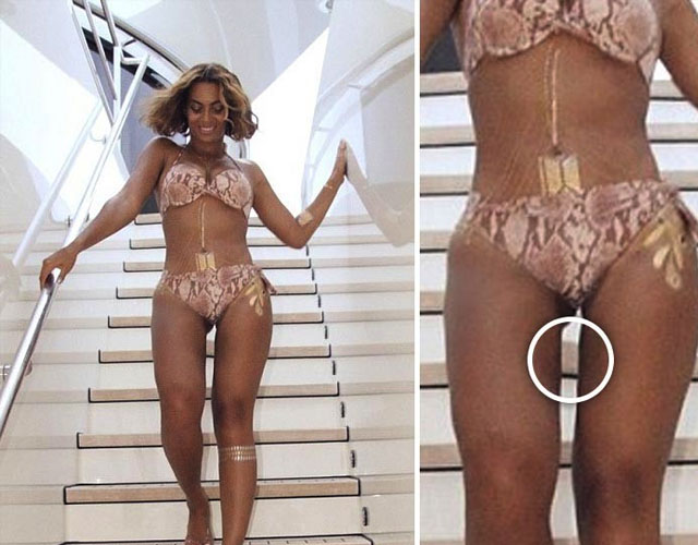 Beyoncé vuelve a usar el Photoshop para aparentar delgadez