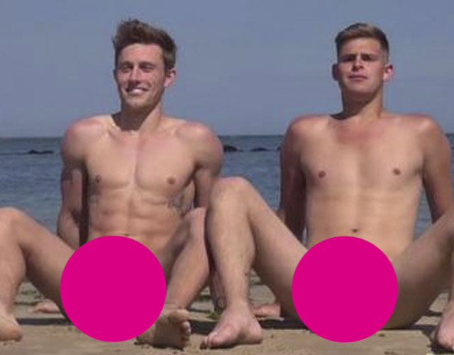 'Sons of the beach 2015', el calendario con desnudos por una buena causa