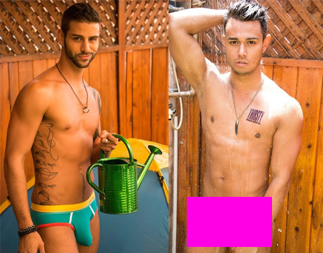 escarcha Goneryl Autor Hombres desnudos, mojados y enrollándose en 'Rain' de Andrew Christian |  CromosomaX