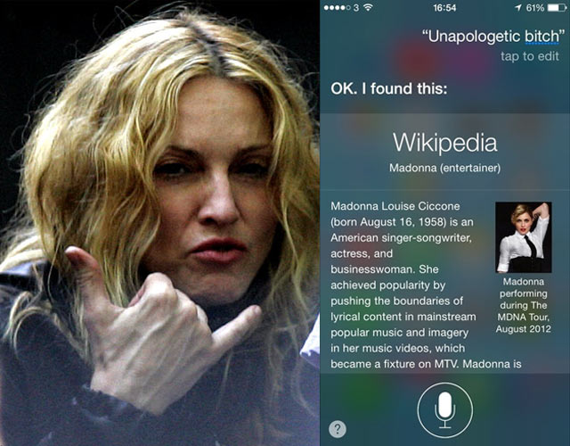 Madonna, ¿colabora con Siri en su nuevo single?