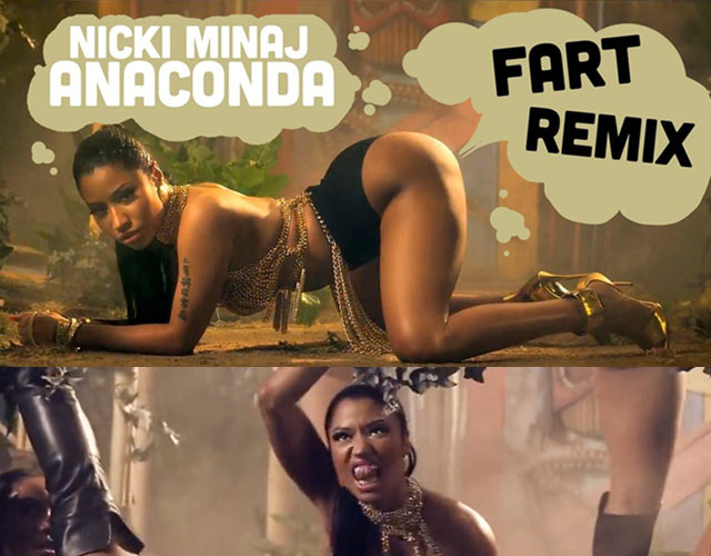 Los pedos de Nicki Minaj en 'Anaconda (Fart Remix)'
