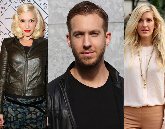 Calvin Harris Gwen Stefani Ellie Goulding