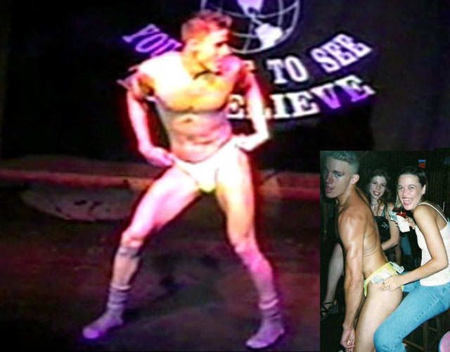 Vídeo de Channing Tatum desnudo como stripper con 18 años