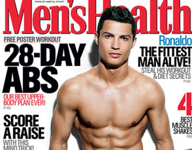 Cristiano Ronaldo se desnuda para Men's Health en 60 países