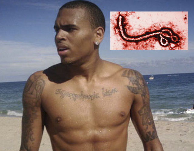 Chris Brown cree que el Ébola es una forma de controlar a la población