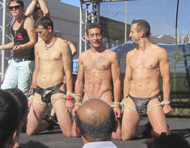 Sexo gay y fetiches en el Folsom Street Fair de San Francisco