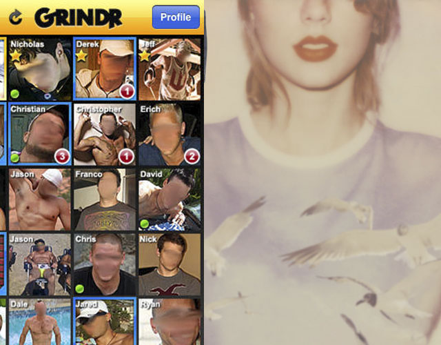 Taylor Swift pide a sus fans que la promocionen por Grindr