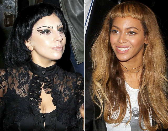Lady Gaga copia el peinado a Beyoncé