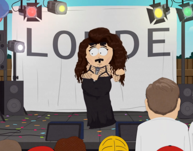 Sia imita a Lorde en South Park