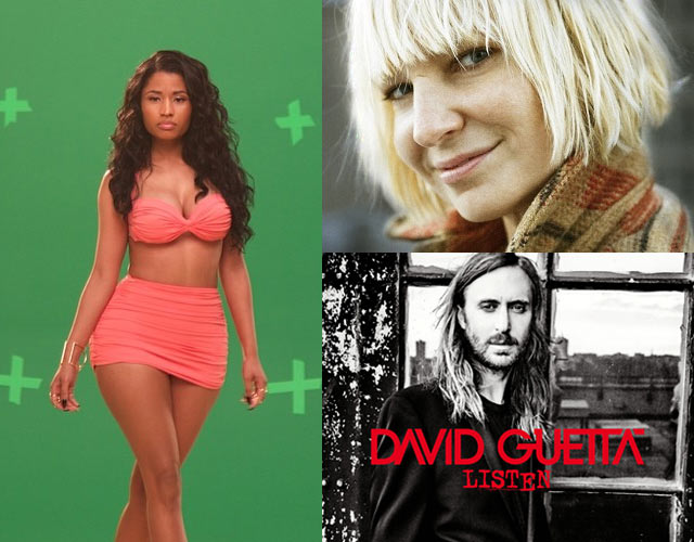 Nicki Minaj y Sia, en el nuevo disco de David Guetta, 'Listen'