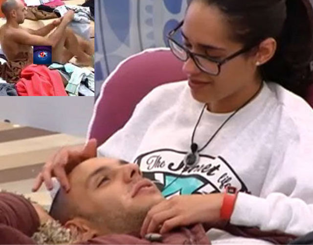 Omar desnudo en 'Gran Hermano' 15: vuelve con su ex Lucía y deja a Paula