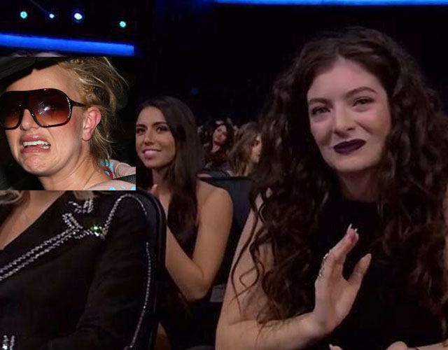 Confuden a la madre de Lorde con Britney Spears en los AMAs