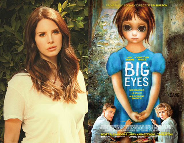 Lana Del Rey cantará 2 nuevas canciones en 'Big Eyes' de Tim Burton