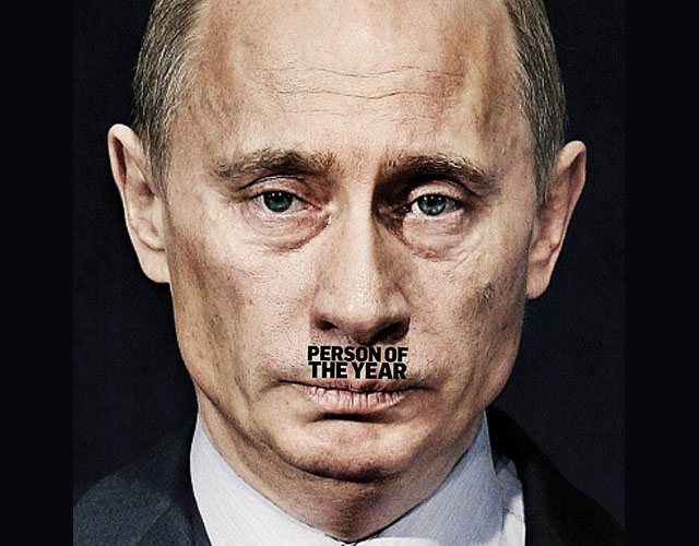 Vladimir Putin, nombrado 'Persona del Año' por una revista LGBT