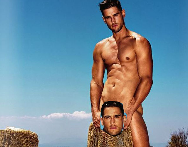 El modelo Bryce Thompson, desnudo en la revista TVTOR