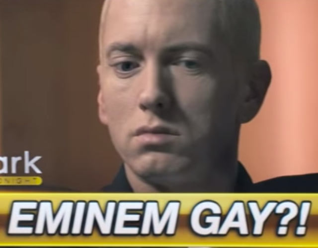 Eminem es gay y sale del armario en 'The Interview'
