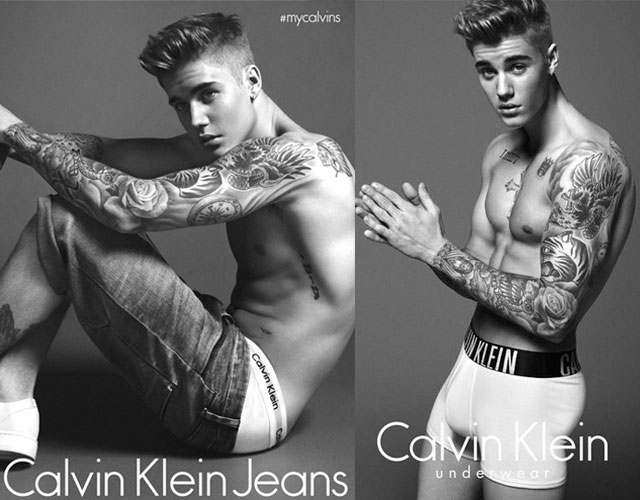 Justin Bieber en calzoncillos, nueva imagen de Calvin Klein