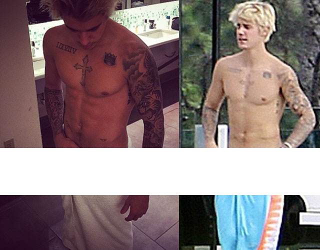 Justin Bieber, sin calzoncillos para presumir de paquete