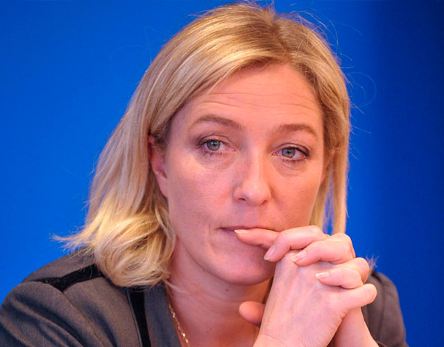 Penes disfrazados de la homófoba Marine Le Pen