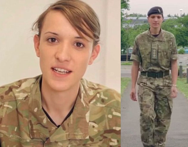 Oficial transexual en el ejército: así es la historia de Hannah