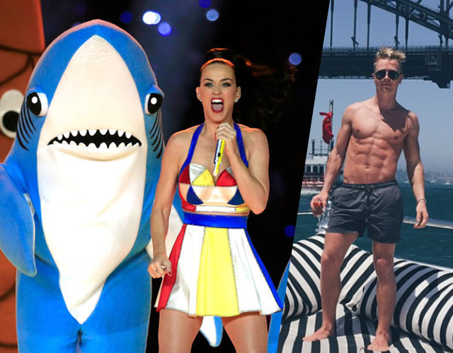 El tiburón buenorro de Katy Perry en la Super Bowl
